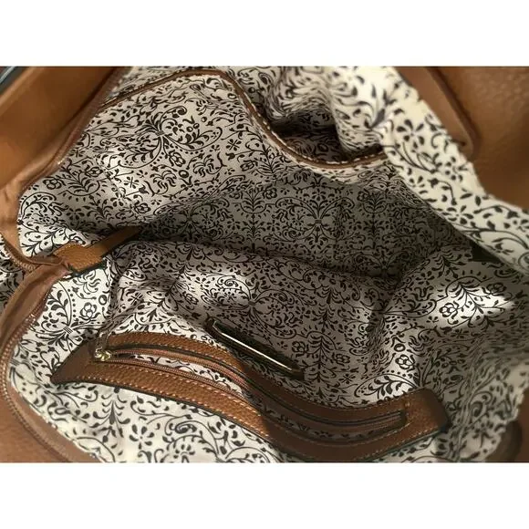 EUC Urban Expressions LARGE TOTE + Crossbody Strap, Brown. Excellent condition. - Picture 5 of 5